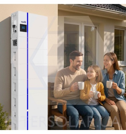 Модульная трехфазная система DEYE All-in-one 12kW AI-W5.1-12P3-EU-B (12кВт/АКБ 15 кВт*год) — изображение 2